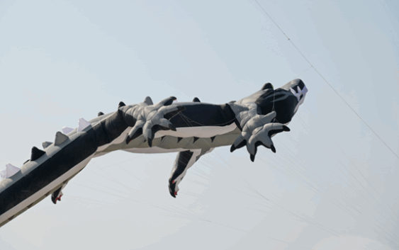 Festival del Mar 2025 inunda el cielo de Coatzacoalcos con papalotes monumentales