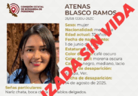 Atenas Blanco, desaparecida, fue localizada tras accidentarse en la sierra de Tlacolulan