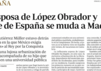 La prensa española repudia a Beatriz Gutiérrez Müller