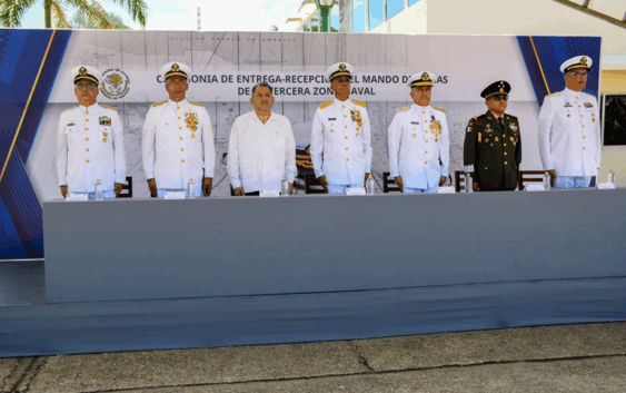Asume Pablo Alcántara el Mando de la Tercera Zona Naval en Coatzacoalcos