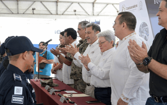 Coatzacoalcos más seguro con nuevas patrullas, equipamiento y personal