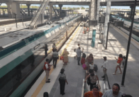 En combi, pasajeros del Tren Maya, acaban su viaje por pésima conexión