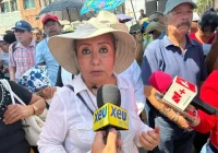 Ex trabajadores del SAS llegan a evento de Nahle; ‘Morena nos ha quedado mal’