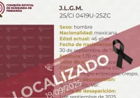 Hallan sin vida a hombre desaparecido en Boca del Río, Veracruz