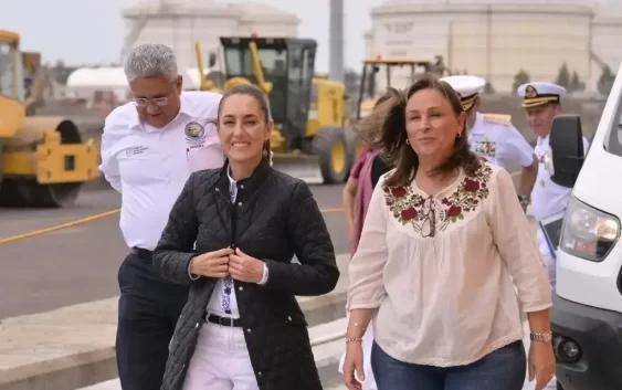 Rocío Nahle no está siendo investigada por contrabando de combustible, asegura Sheinbaum