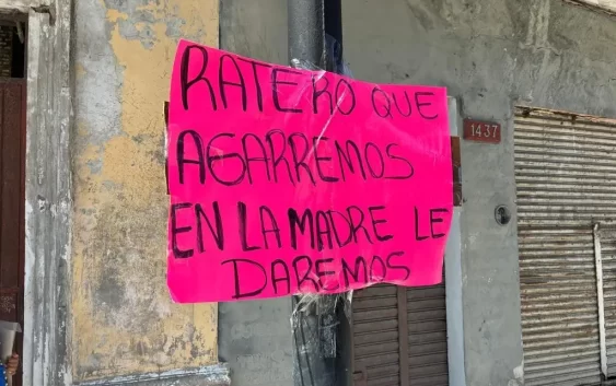 ‘Ratero que agarremos en la madre le daremos’: vecinos hartos de robos en el centro de Veracruz