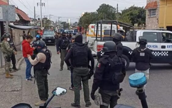 Ataque armado a un custodio del penal de Tuxpan; resultó herido de varios impactos de bala