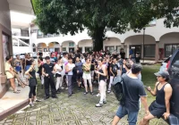 En simulacro CNA Córdoba evacúa Plaza Fundadores y SAT en 45 seg.