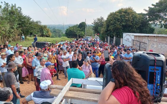 LA GOBERNADORA ROCÍO NAHLE DOTARÁ DE SUFICIENTE AGUA A ACAYUCAN