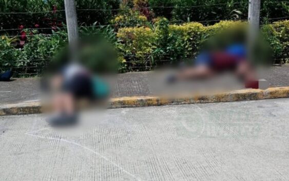 Privan de la vida a dos hombres en el municipio de Río Blanco