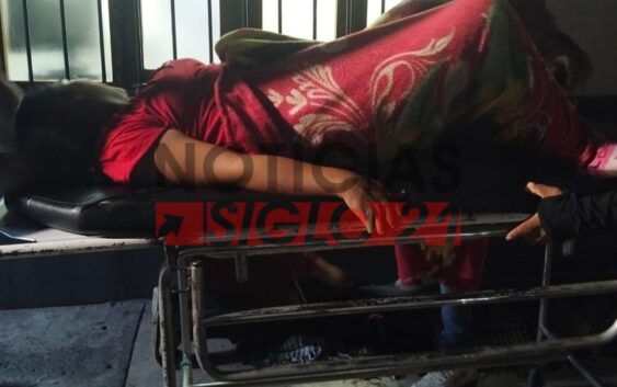 Dio a luz afuera del hospital civil de Coatepec