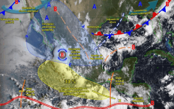 Onda Tropical 31 traerá lluvias a Veracruz: Conagua