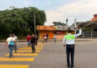 Refuerzan gobierno de Coatzacoalcos y Tránsito del Estado Operativo Regreso a Clases 2025