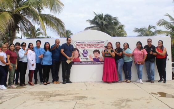 Realiza gobierno de Coatzacoalcos campaña de concientización contra el abuso sexual y maltrato en escuelas de la ciudad