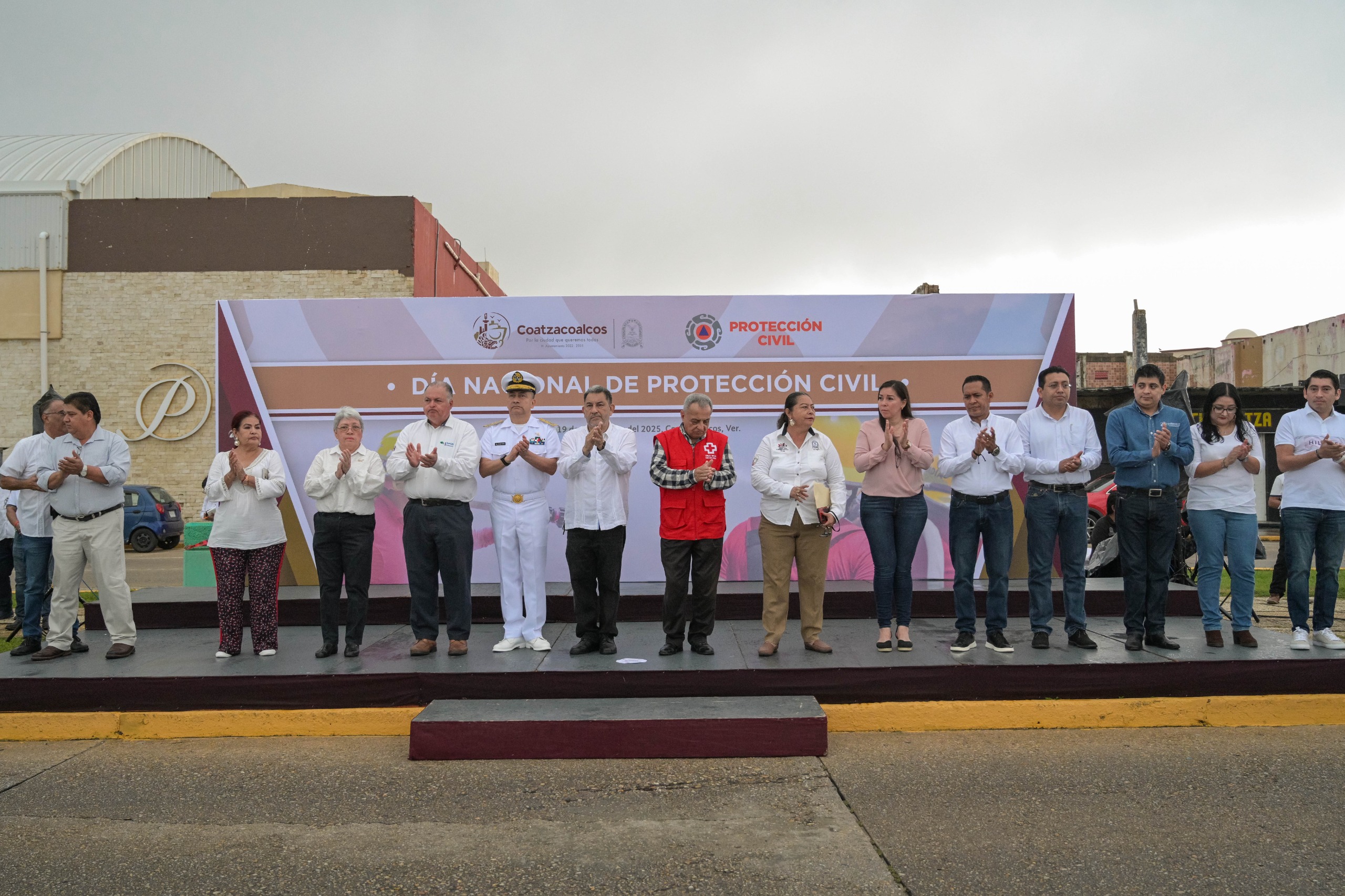 Conmemora Coatzacoalcos el Día Nacional de Protección Civil con un llamado a la prevención
