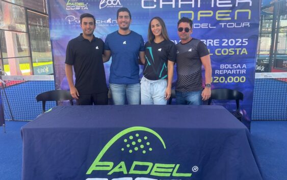 Presentan el CHANEK Open Padel Tour, en Veracruz
