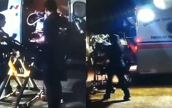 Jazlyn Azulet, la bebé rescatada por su abuela en el puente de la Concordia, es trasladada a Galveston, EU