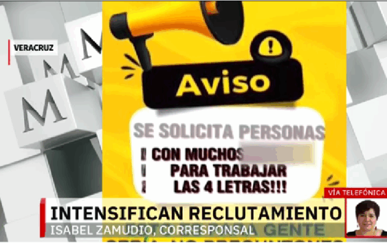 Alertan a jóvenes en Veracruz sobre empleos falsos usados para reclutarlos en el crimen organizado