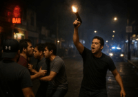 Nuevo altercado a las afueras de Plaza Xanat, sujeto disparó al aire