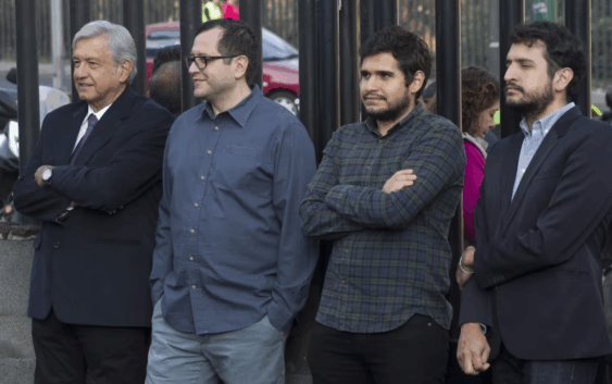 Los sobrinos del Secretario de Marina se reunieron con el hijo de AMLO