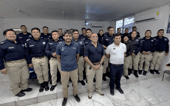 Oficiales de la Policía Municipal reciben capacitación en primeros auxilios con el curso “Stop the Bleed: Save a Life”