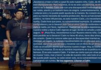 Bloquean calles en Poza Rica para exigir la aparición de “Calin”, hombre con discapacidad desaparecido