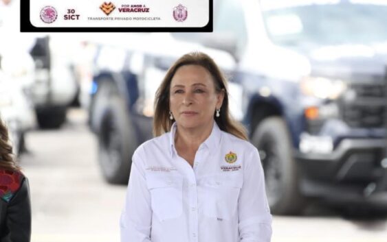 Motocicletas sin placa ni holograma serán detenidas en Veracruz: Rocío Nahle