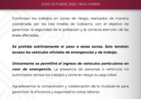 𝗔𝗬𝗨𝗡𝗧𝗔𝗠𝗜𝗘𝗡𝗧𝗢 𝗗𝗘 𝗣𝗢𝗭𝗔 𝗥𝗜𝗖𝗔 𝗜𝗠𝗣𝗢𝗡𝗘 𝗩𝗜𝗥𝗧𝗨𝗔𝗟 “𝗧𝗢𝗤𝗨𝗘 𝗗𝗘 𝗤𝗨𝗘𝗗𝗔” 𝗘𝗡 𝗭𝗢𝗡𝗔𝗦 𝗔𝗙𝗘𝗖𝗧𝗔𝗗𝗔𝗦 𝗣𝗢𝗥 𝗟𝗔 𝗜𝗡𝗨𝗡𝗗𝗔𝗖𝗜𝗢́𝗡