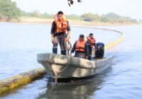 Marina activa Plan Regional de Contingencia y Mando Unificado contra derrame de hidrocarburos ante situación en Río Pantepec Tuxpan