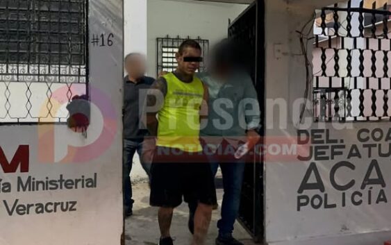 Detienen en Oluta a “El Dosis”, implicado en el asesinato de un matrimonio de Soteapan
