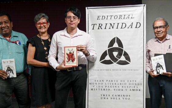 Nace Editorial Trinidad en Coatzacoalcos para fomentar la escritura entre artistas sureños