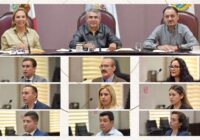 Entrevista Comisión a aspirantes a la Contraloría Interna del Congreso