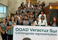 Abandera titular del IMSS Veracruz Sur a atletas que participan en Juegos Nacionales ODEIMSS 2025