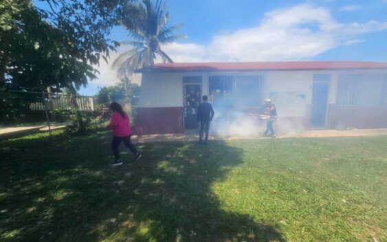 Salud y prevención: se intensifican acciones en escuelas y colonias de Coatzacoalcos