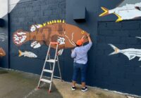 Tras vandalismo, “Colectivo Coatza” pinta un nuevo mural