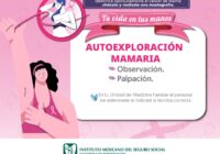 Informa IMSS Veracruz Sur sobre Mes de Sensibilización sobre el Cáncer de Mama