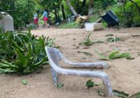 Nuevo deslave de arena y lodo causa daños en el callejón Abundio Ortiz, en Coatzacoalcos