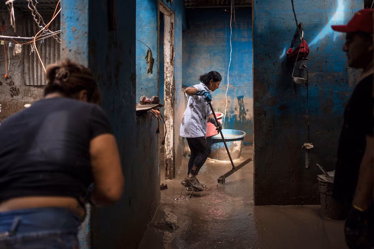 Veracruz pidió a la población de Poza Rica acudir a los refugios siete horas después de la alerta por lluvias torrenciales de Conagua