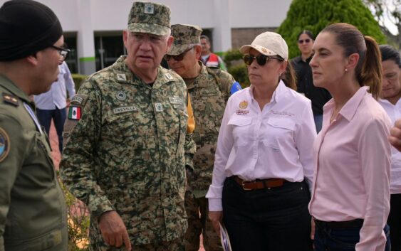 No vamos a escatimar en el apoyo al pueblo: presidenta y gobernadora encabezan comité de emergencia