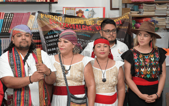 Invitan a la población de Coatzacoalcos al Encendido del Fuego Nuevo de Chickaban