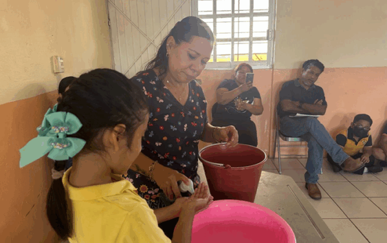 Lleva gobierno de Coatzacoalcos pláticas preventivas a escuelas de Coatzacoalcos