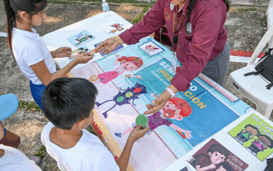 Fomentan la cultura de la prevención en primaria de Coatzacoalcos con ‘Aprendo Seguro’