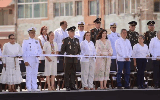 Sheinbaum llama a erradicar la corrupción en aniversario de la Marina