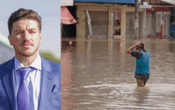 Samuel García manda ayuda a Veracruz por inundaciones; PC de Nuevo León llegaría a Poza Rica