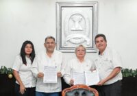 Firman convenio con INDEP : Amado Cruz Malpica