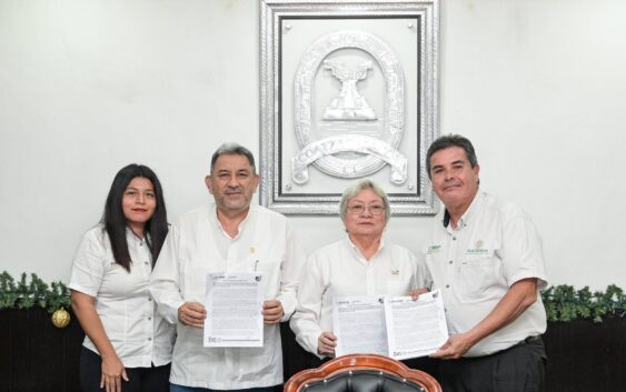 Firman convenio con INDEP : Amado Cruz Malpica