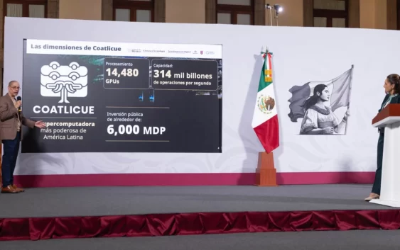 La nueva supercomputadora Coatlicue costará 6,000 millones de pesos