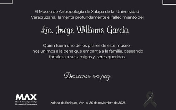 Fallece el historiador veracruzano Jorge Williams García, referente en la defensa del patrimonio cultural