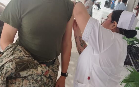 Refuerzan gobierno de Coatzacoalcos e ISSSTE campaña contra la influenza previo a temporada invernal