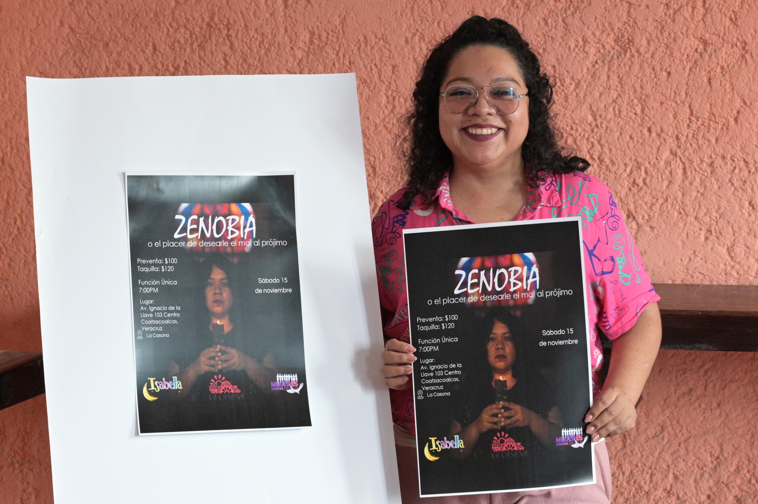 Invitan a disfrutar del teatro con la obra “Zenobia o el placer de desearle el mal al prójimo”